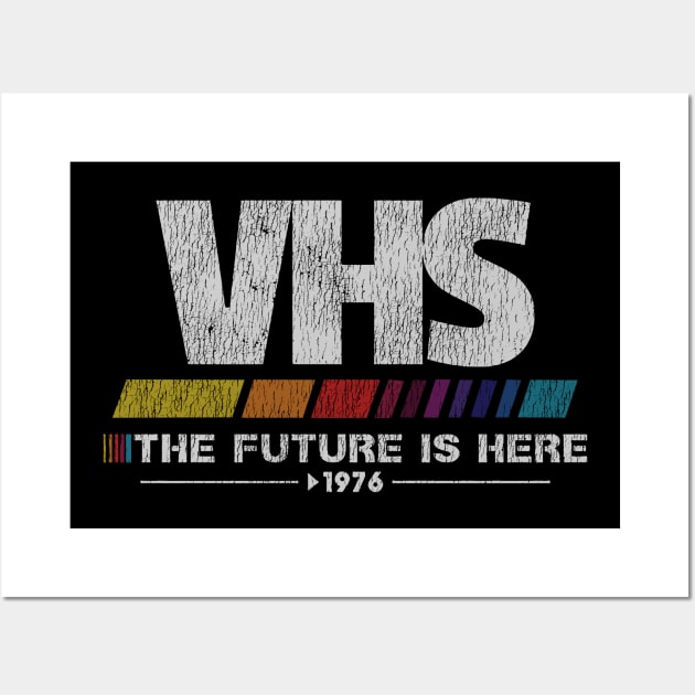 Vintage VHS - The Future Is Here Wall Art by megsna